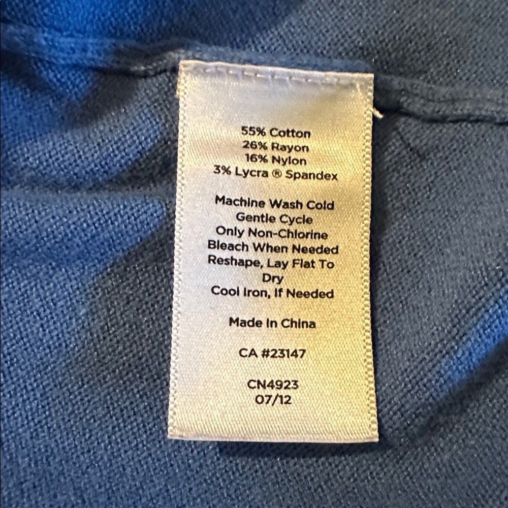 Talbots Blue Sweater - Picture 10 of 10